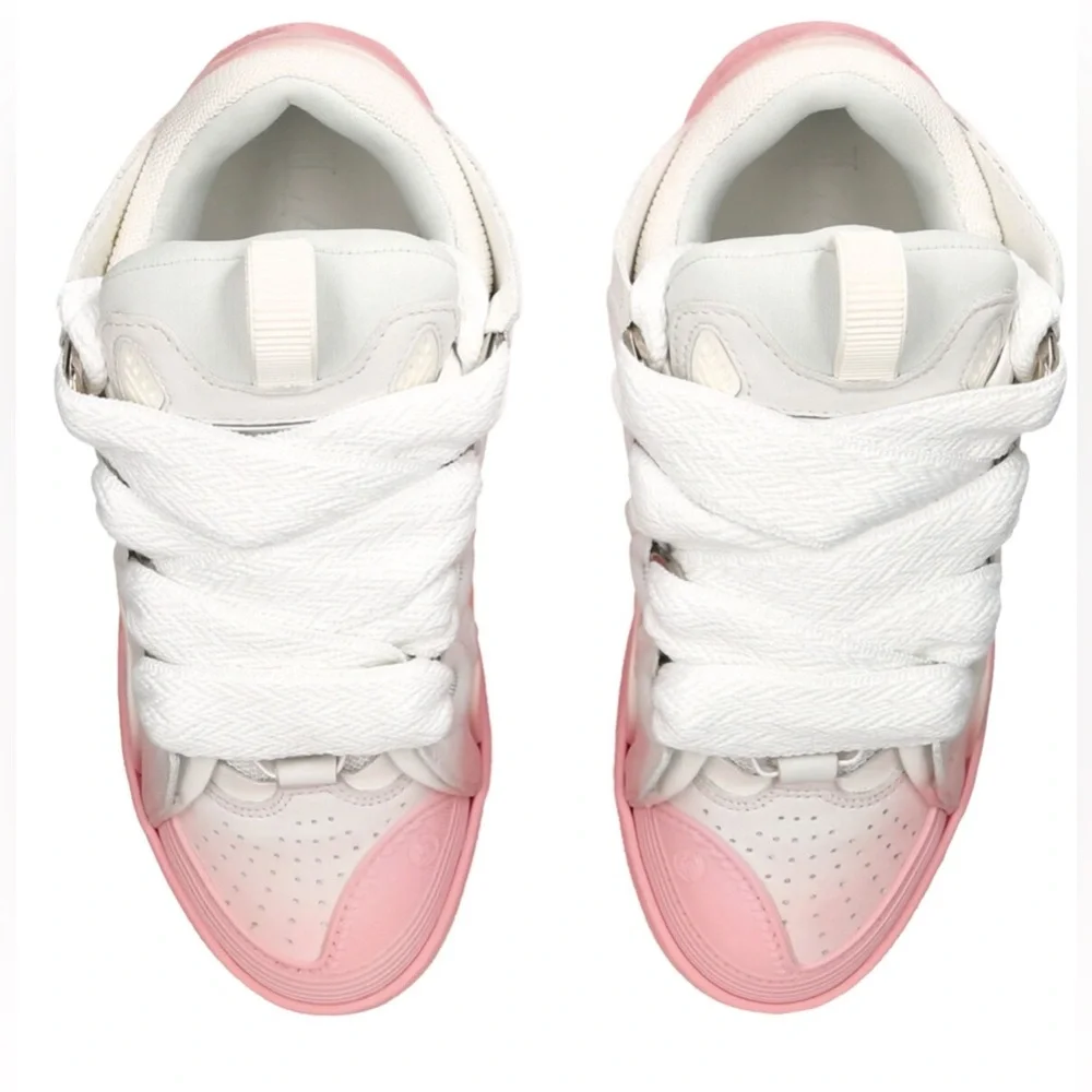 LANVIN
Leather Curb Sneakers Sz 37EU - Picture 4 of 14
